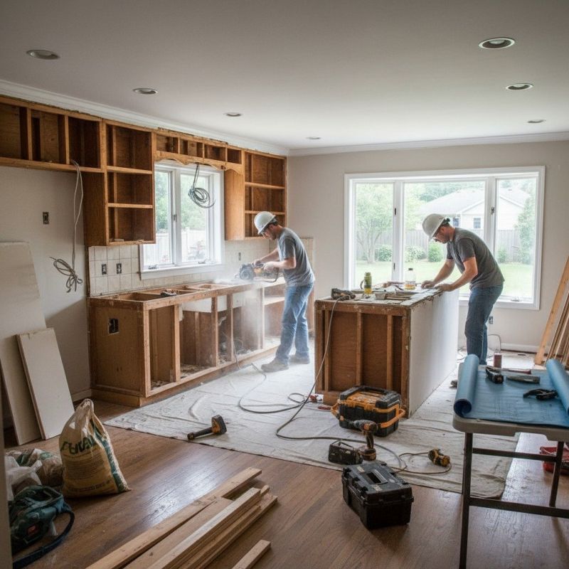 Our team working on Bathroom Remodeling projects in Putnam County, NY